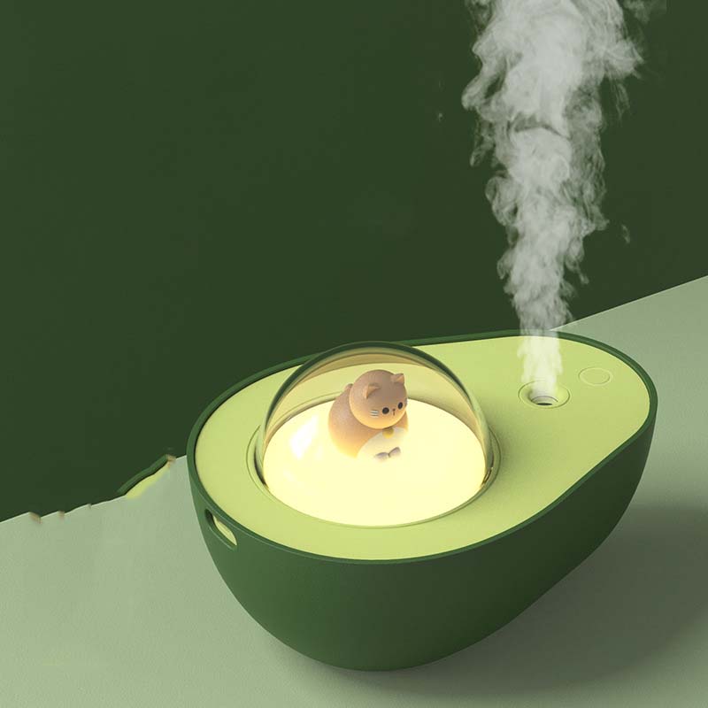 Mini-Luftbefeuchter | Kompakt | Avocado-Design | Stilvoll | Einzigartig | Leise | Vielseitig-Luzern Mode
