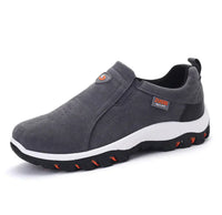 Herren Sneaker rutschfest atmungsaktiv für Outdoor Sport-38-Grau-Luzern Mode