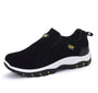 Herren Sneaker rutschfest atmungsaktiv für Outdoor Sport-38-Schwarz-Luzern Mode