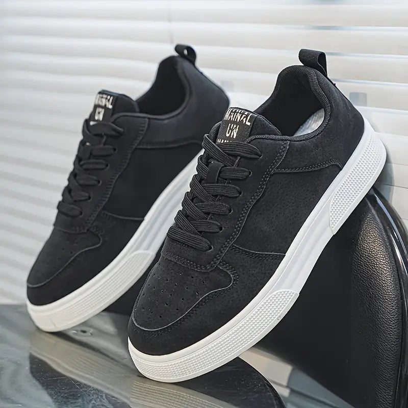 Herren-Wanderschuhe aus Veloursleder mit Komfortsohle & Stil – Marco