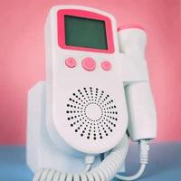 Baby Herzmonitor | Kompakt | Benutzerfreundlich | Ultraschall-Rosa-Luzern Mode