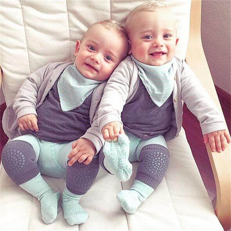 Schützende Baby Knieschoner mit Anti-Rutsch & BOGO-Aktion – Mila