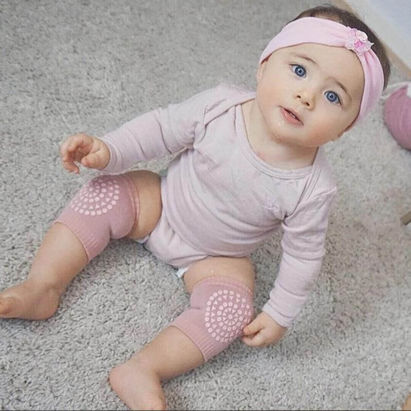 Schützende Baby Knieschoner mit Anti-Rutsch & BOGO-Aktion – Mila
