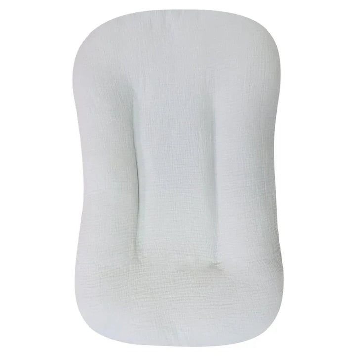 Baby-Nest-Kissen | Ergonomisch | Bequem | Sicher | Atmungsaktiv | Weich-Grau-Luzern Mode
