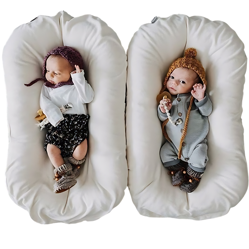 Baby-Nest-Kissen | Ergonomisch | Bequem | Sicher | Atmungsaktiv | Weich-Luzern Mode