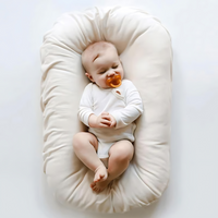 Baby-Nest-Kissen | Ergonomisch | Bequem | Sicher | Atmungsaktiv | Weich-Luzern Mode