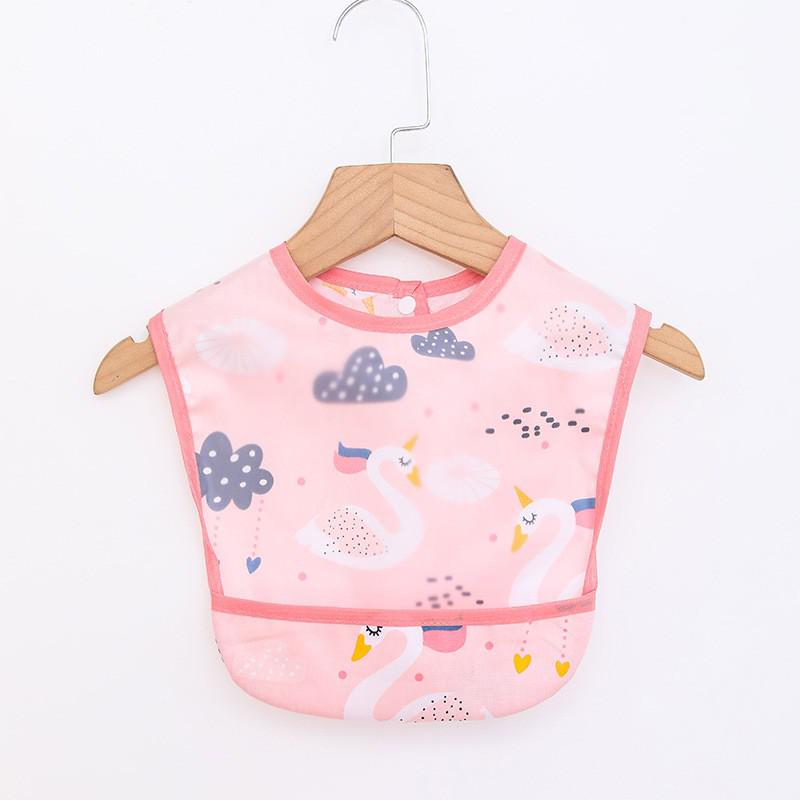 Kinderschürze | Vielseitig Wasserdicht mit Taschen Tiermotiv Niedlich-C-0-3 Jahre-Luzern Mode