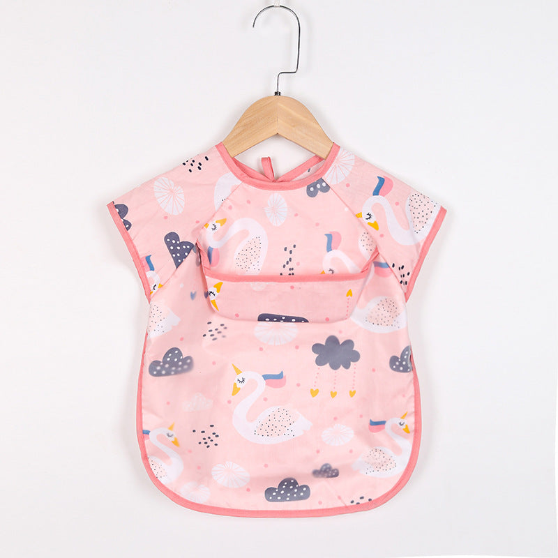 Kinderschürze | Vielseitig Wasserdicht mit Taschen Tiermotiv Niedlich-G-0-3 Jahre-Luzern Mode