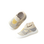 Babyschuhe rutschfest atmungsaktiv für Kleinkinder-6-9 Monate | 17/18-Beige-Luzern Mode
