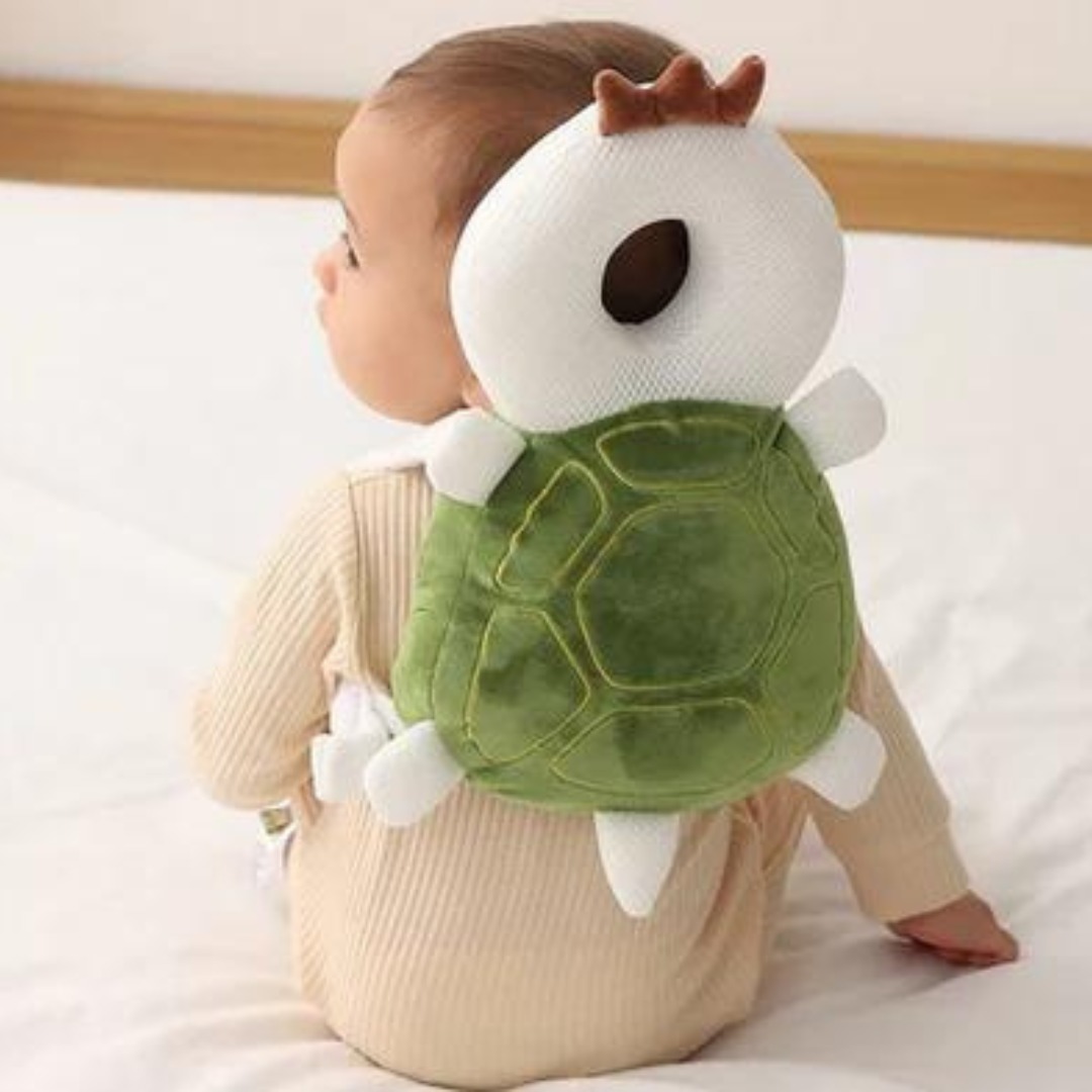 Baby Valpreventionskissen | Sicher | Süßes Design | Verstellbar-Kleine Schildkröte-Luzern Mode