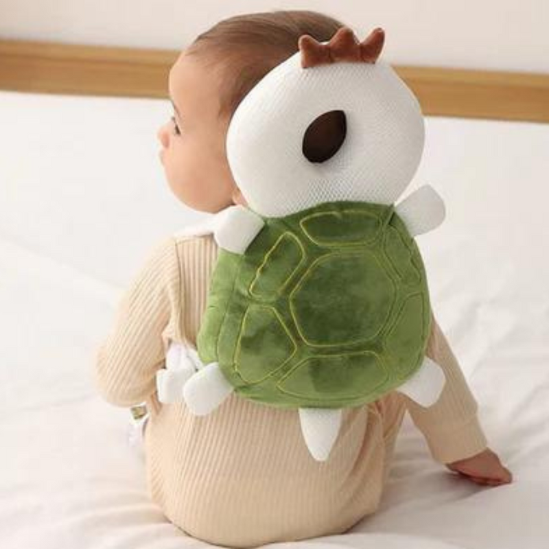 Baby Valpreventionskissen | Sicher | Süßes Design | Verstellbar-Kleine Schildkröte-Luzern Mode