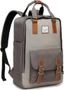 15,6” Wasserdichter Vintage Laptop-Rucksack mit Organizer-Fächern – UrbanEase