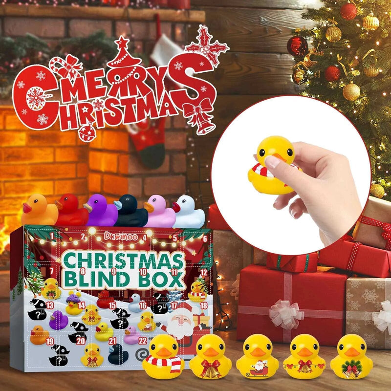 Adventskalender | Badeentchen Kinder Einzigartig Spielen Niedlich Überraschung-Luzern Mode
