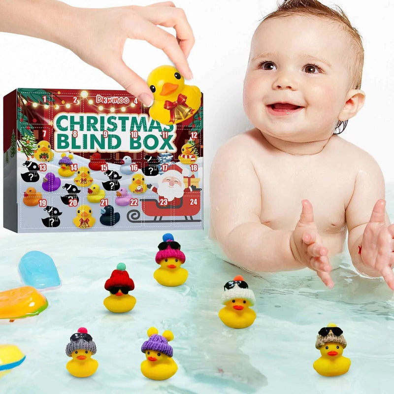 Adventskalender | Badeentchen Kinder Einzigartig Spielen Niedlich Überraschung-Luzern Mode