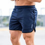 Herren Sportshorts für Fitness, Laufen und Training-Donkerblauw-M-Luzern Mode
