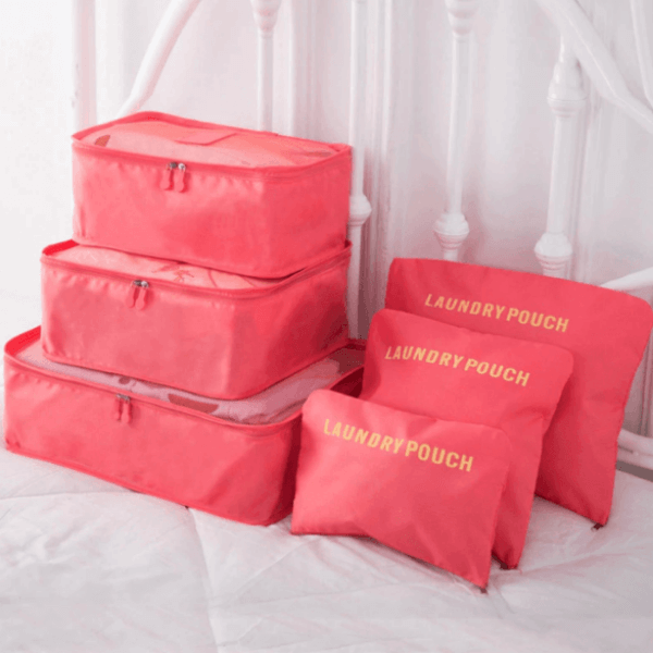 Gepäck-Organizer-Set – 2 zum Preis von 1 Platzsparende Reiseaufbewahrungsbeutel