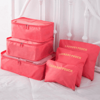 Gepäck-Organizer-Set – 2 zum Preis von 1 Platzsparende Reiseaufbewahrungsbeutel