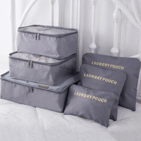 Gepäck-Organizer-Set – 2 zum Preis von 1 Platzsparende Reiseaufbewahrungsbeutel