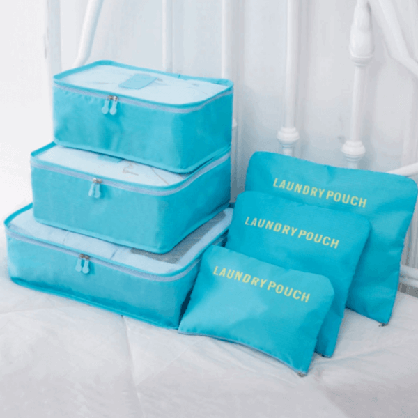 Gepäck-Organizer-Set – 2 zum Preis von 1 Platzsparende Reiseaufbewahrungsbeutel