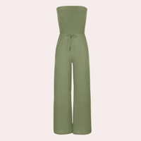 Schulterfreier Jumpsuit Damen - Eleganter Einteiler Sommer-Luzern Mode