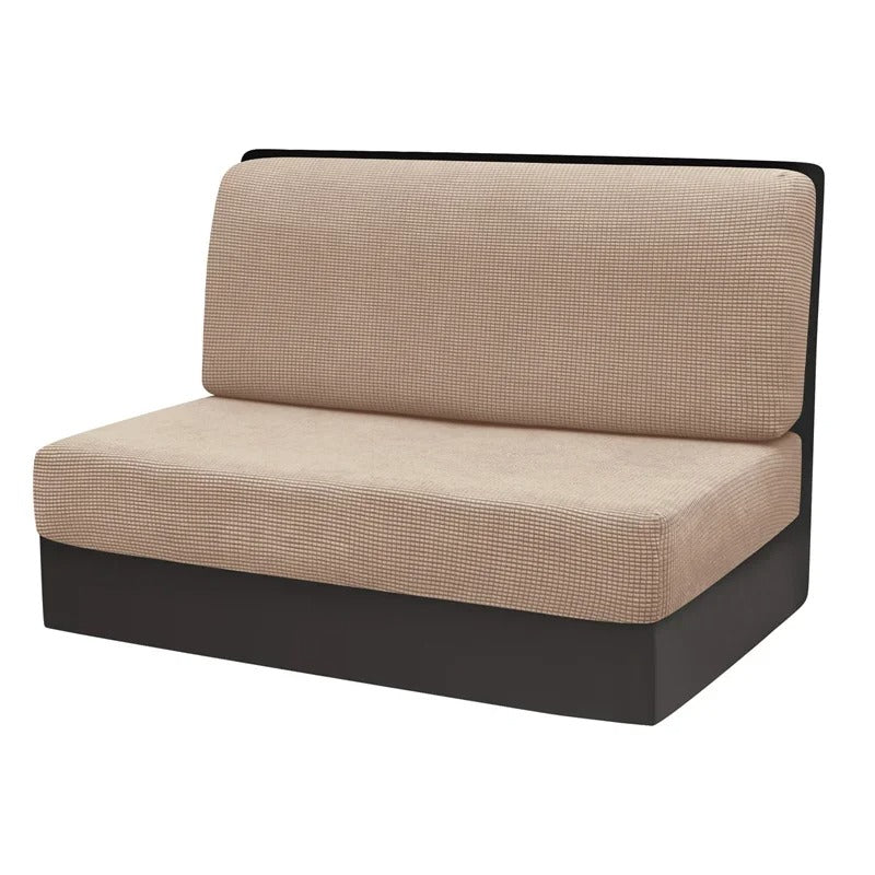 Wohnmobilsitzbezug | Set Dehnbar Langlebig Stilvoll Waschbar Weich Einfarbig-Khaki-Luzern Mode