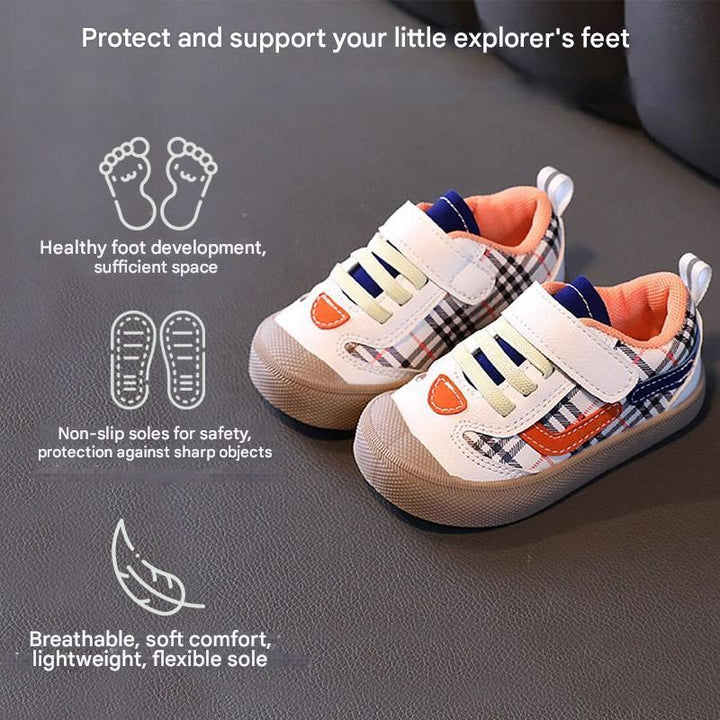 Babysneakers | Barfuß | Orthopädisch | Rutschfeste Sohle | Flexibel-Luzern Mode
