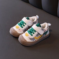 Babysneakers | Barfuß | Orthopädisch | Rutschfeste Sohle | Flexibel-Grün-18.5-Luzern Mode