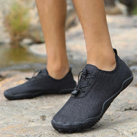 Barfußschuhe | Sportlich | Rutschfest | Orthopädisch | Unisex-Schwarz-35-Luzern Mode