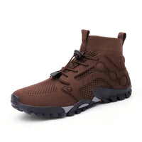 Wasserdichte Outdoor-Sportschuhe für Herren – Rutschfest-Kaffee-38-Luzern Mode