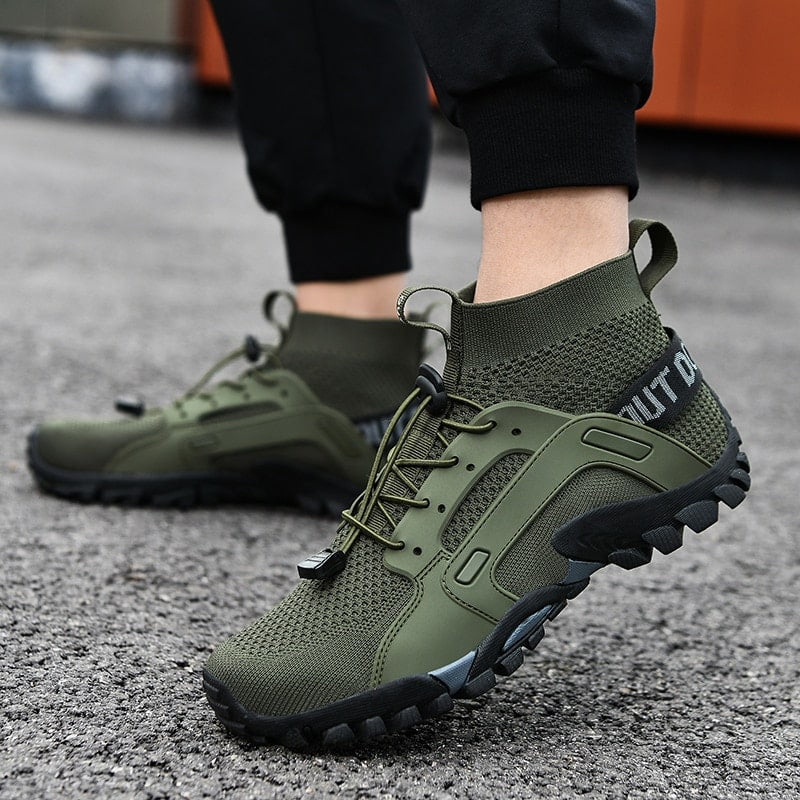 Herren Barfußschuhe | Rutschfester Sohle | Orthopädisch | Ultraleicht-Luzern Mode