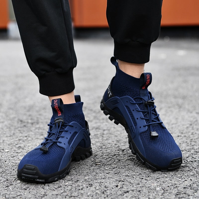 Herren Barfußschuhe | Rutschfester Sohle | Orthopädisch | Ultraleicht-Luzern Mode