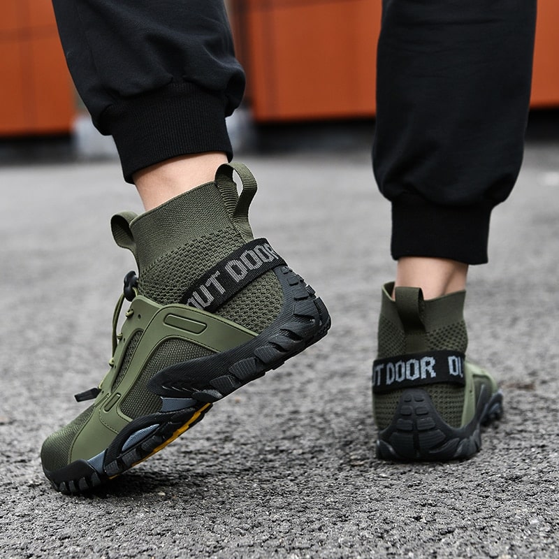 Herren Barfußschuhe | Rutschfester Sohle | Orthopädisch | Ultraleicht-Luzern Mode