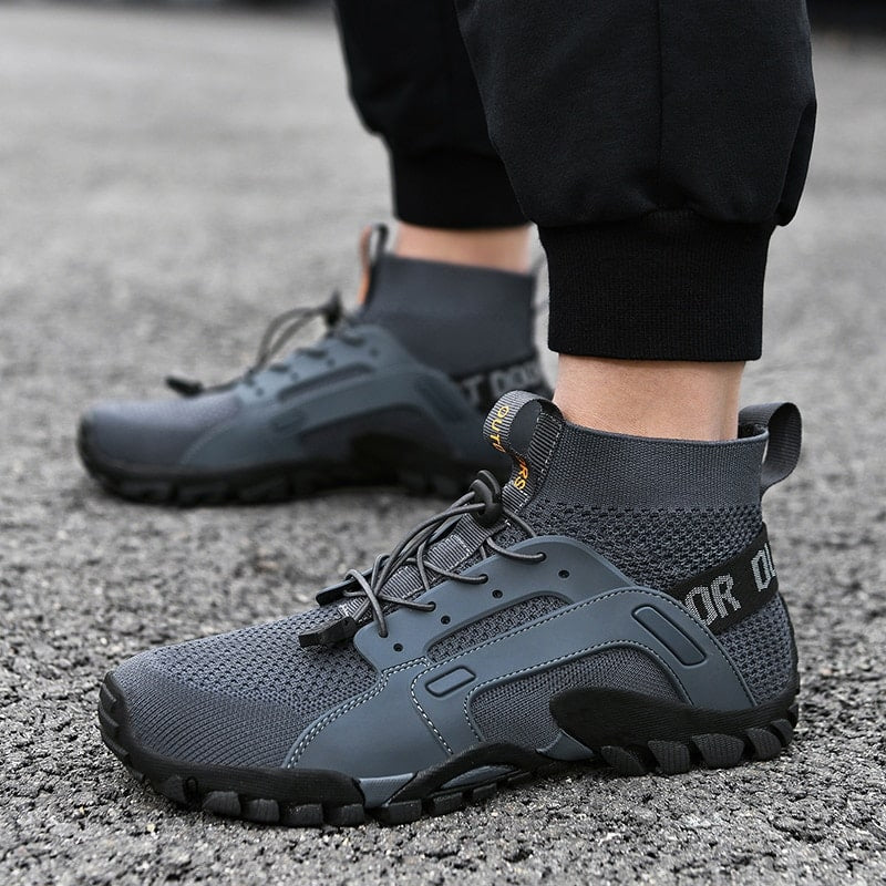 Herren Barfußschuhe | Rutschfester Sohle | Orthopädisch | Ultraleicht-Luzern Mode