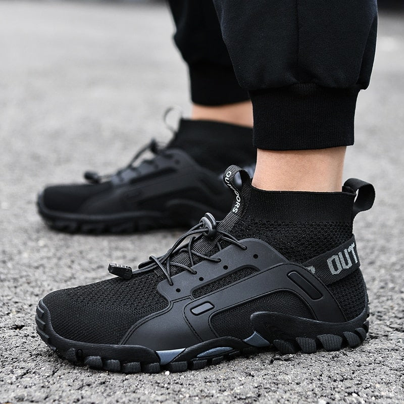 Herren Barfußschuhe | Rutschfester Sohle | Orthopädisch | Ultraleicht-Luzern Mode