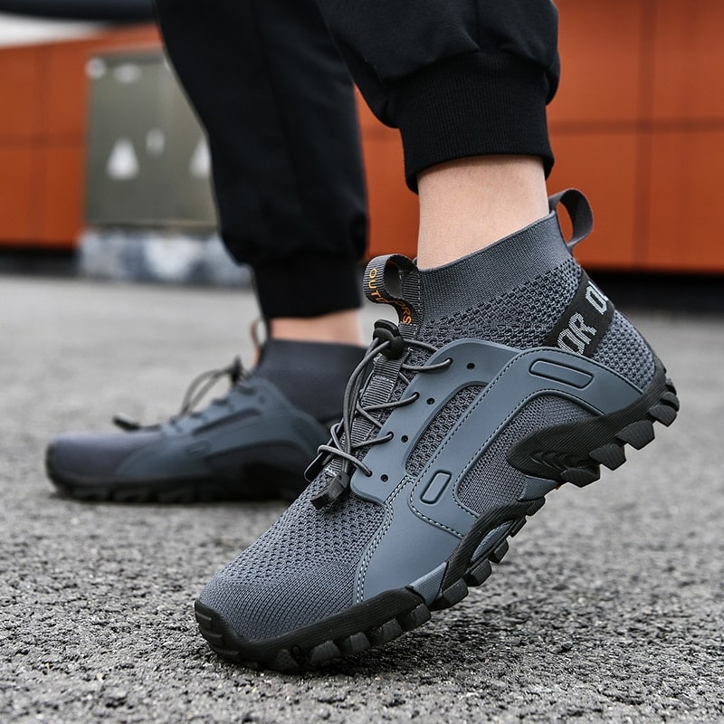 Herren Barfußschuhe | Rutschfester Sohle | Orthopädisch | Ultraleicht-Luzern Mode