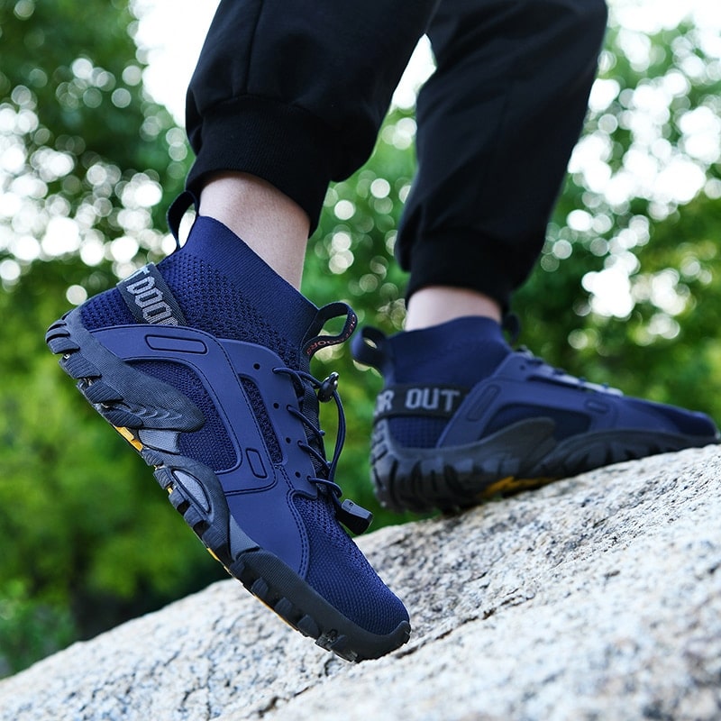 Herren Barfußschuhe | Rutschfester Sohle | Orthopädisch | Ultraleicht-Luzern Mode