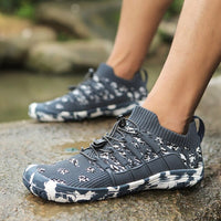 Barfuß-Sportschuhe | Unisex | Rutschfest | Zweifarbig | Sportlich-Dunkelgrau-35-Luzern Mode