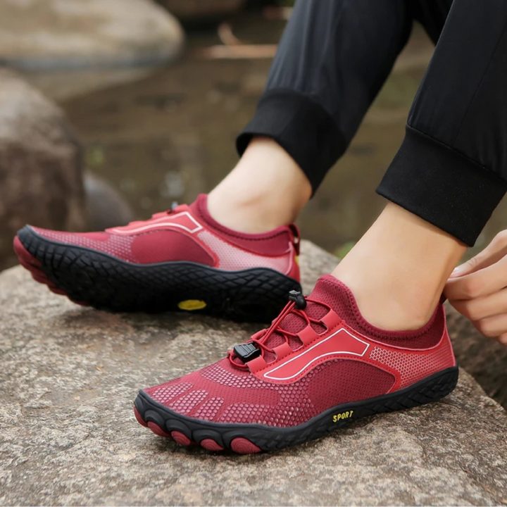 Barfußschuhe für Herren - Minimalistische Sportschuhe-36-Rot-Luzern Mode