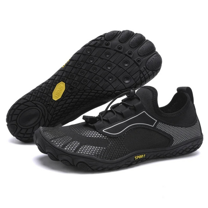Barfußschuhe für Herren - Minimalistische Sportschuhe-36-Schwarz-Luzern Mode