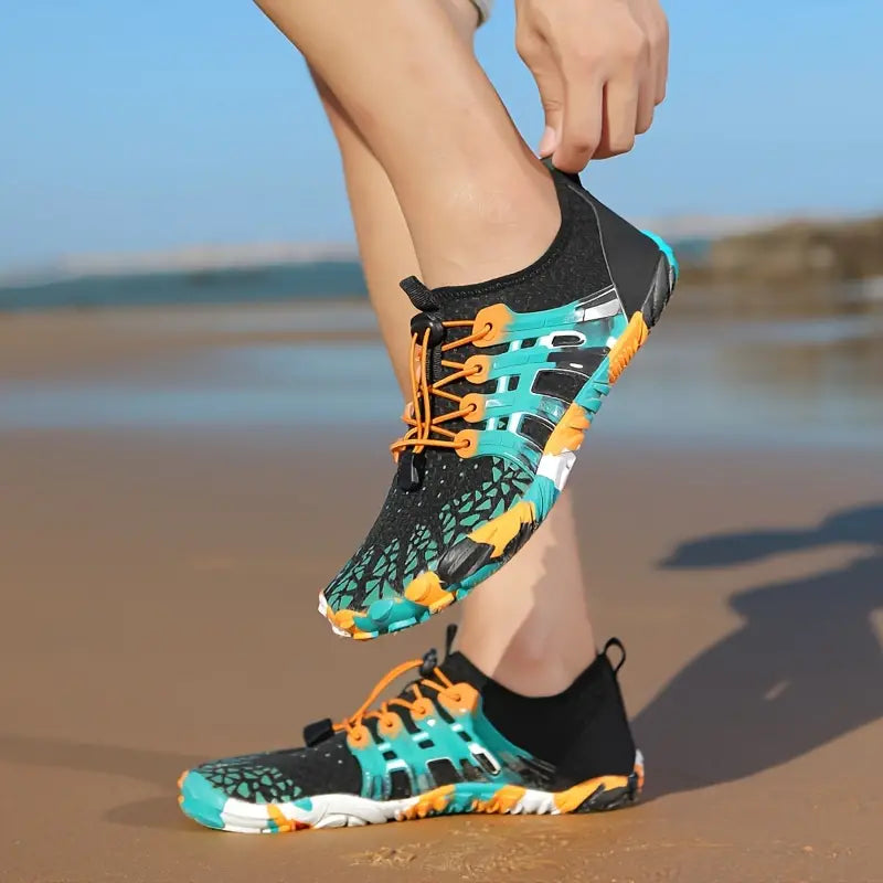 Herren Badeschuhe Sommer Wasserschuhe rutschfest Strand-Luzern Mode
