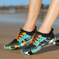 Herren Badeschuhe Sommer Wasserschuhe rutschfest Strand-Luzern Mode