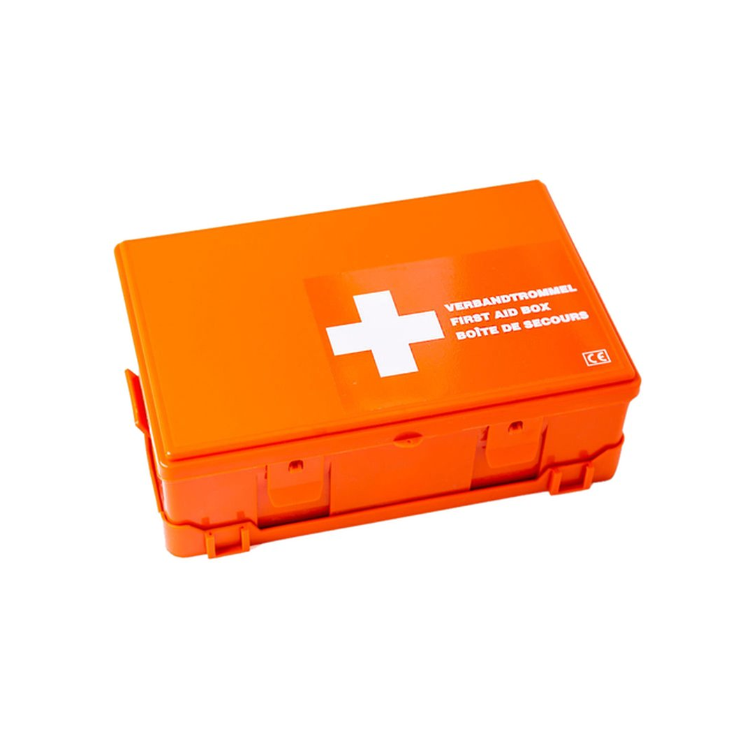 EHBO-Box | Orange | Komplett | Kompakt | Nachhaltig | Vielseitig-Luzern Mode