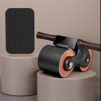 Bauchmuskelroller | Fitness Training Ergonomisch Langlebig Antirutsch-Orange-Luzern Mode