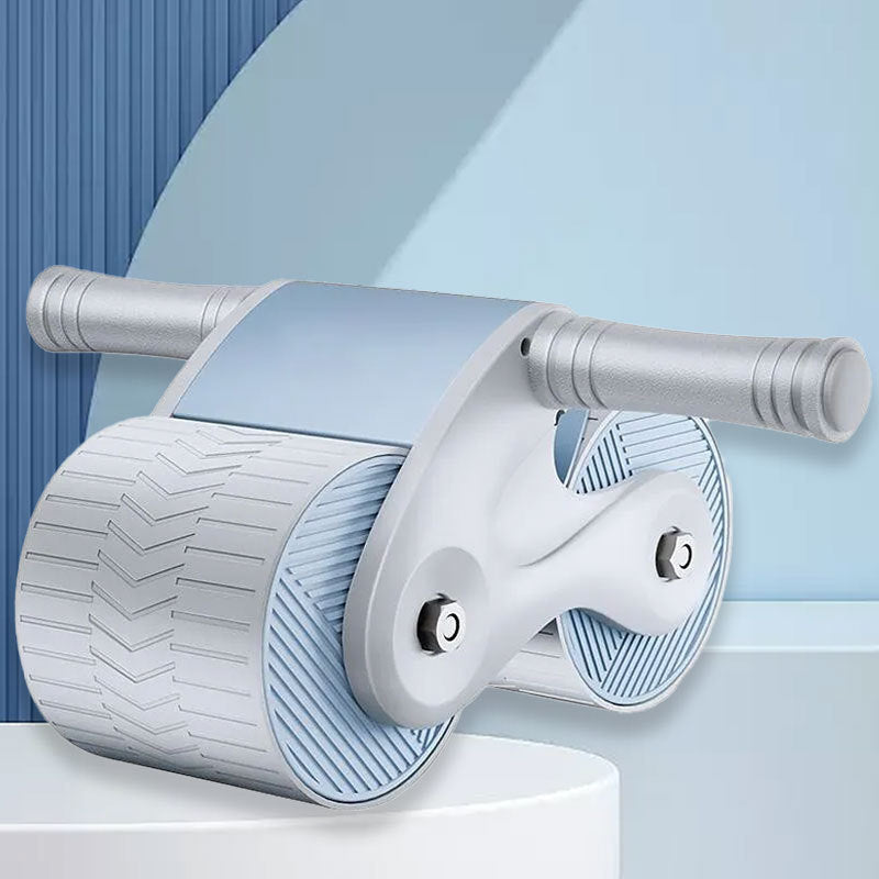 Bauchmuskelroller | Fitness Training Ergonomisch Langlebig Antirutsch-Weiß-Luzern Mode