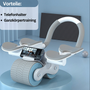 Bauchmuskeltrainer | Roller Telefonhalter Effektiv Leicht Kompakt-Grau Blau-Luzern Mode