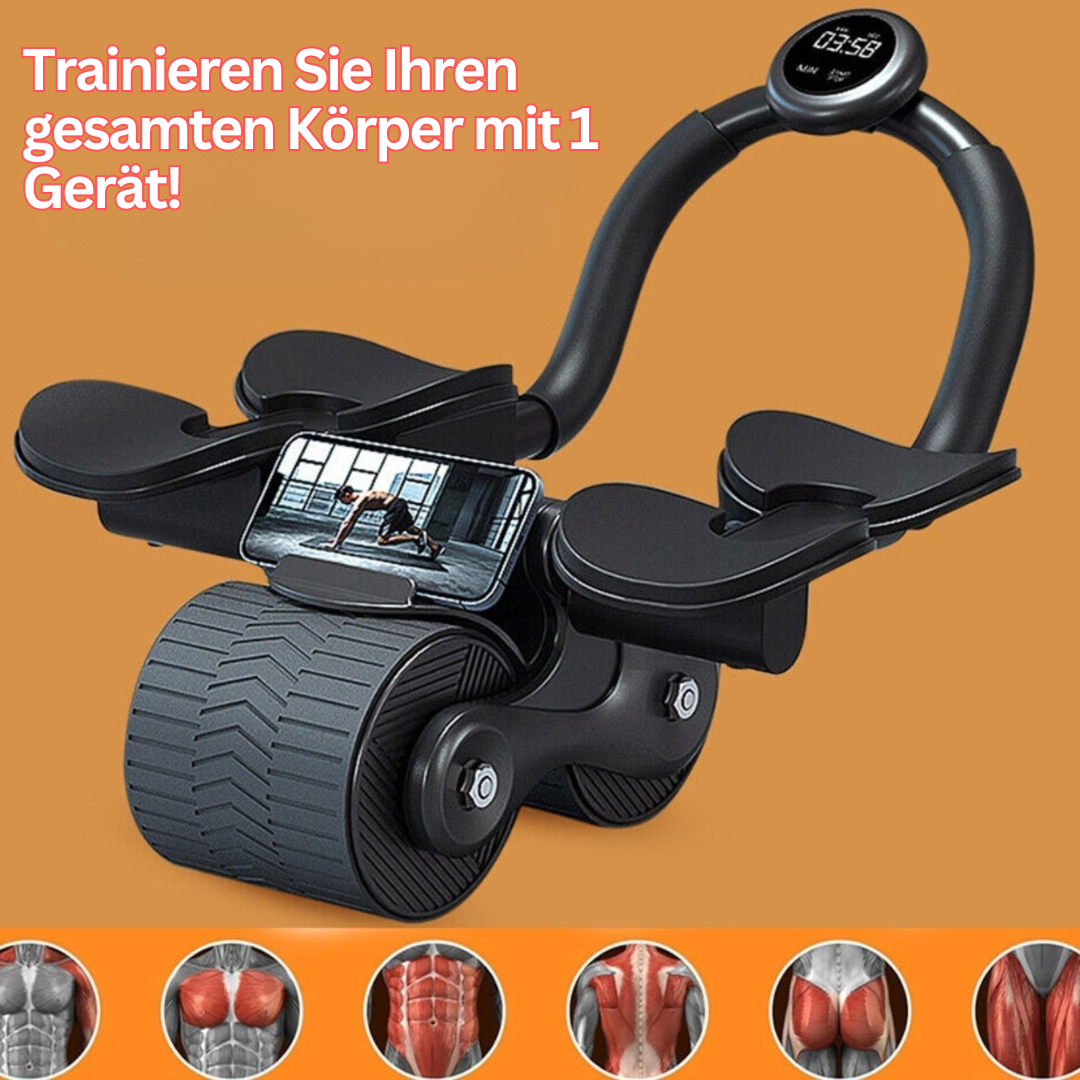 Bauchmuskeltrainer | Roller Telefonhalter Effektiv Leicht Kompakt-Luzern Mode