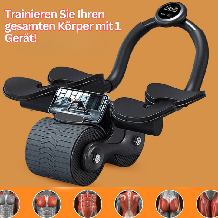 Bauchmuskeltrainer | Roller Telefonhalter Effektiv Leicht Kompakt-Luzern Mode