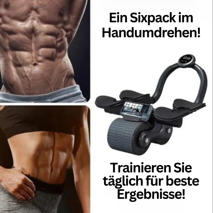 Bauchmuskeltrainer | Roller Telefonhalter Effektiv Leicht Kompakt-Luzern Mode