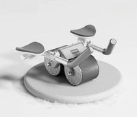 Bauchmuskeltrainingsrad | Fitness Training Langlebig Kompakt Ergonomisch-Schwarz-Luzern Mode
