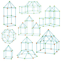 Zelt-Bauset | Interaktiv Kreativ Robust Langlebig Vielseitig Sicher-Luzern Mode